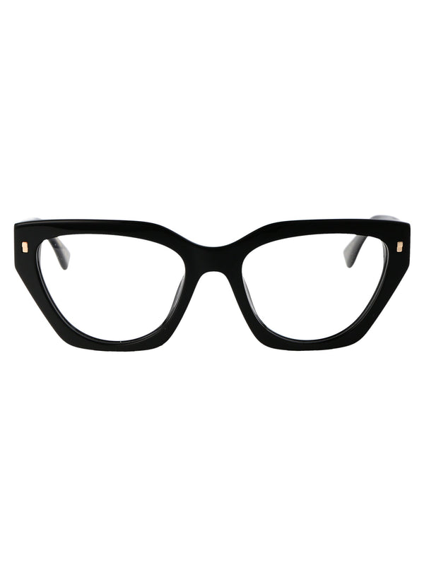 Sunglasses D20117 Black Acetate Glasses & Frames
