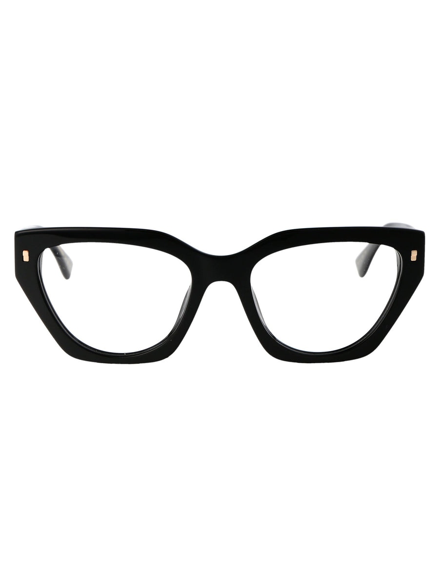 Sunglasses D20117 Black Acetate Glasses & Frames