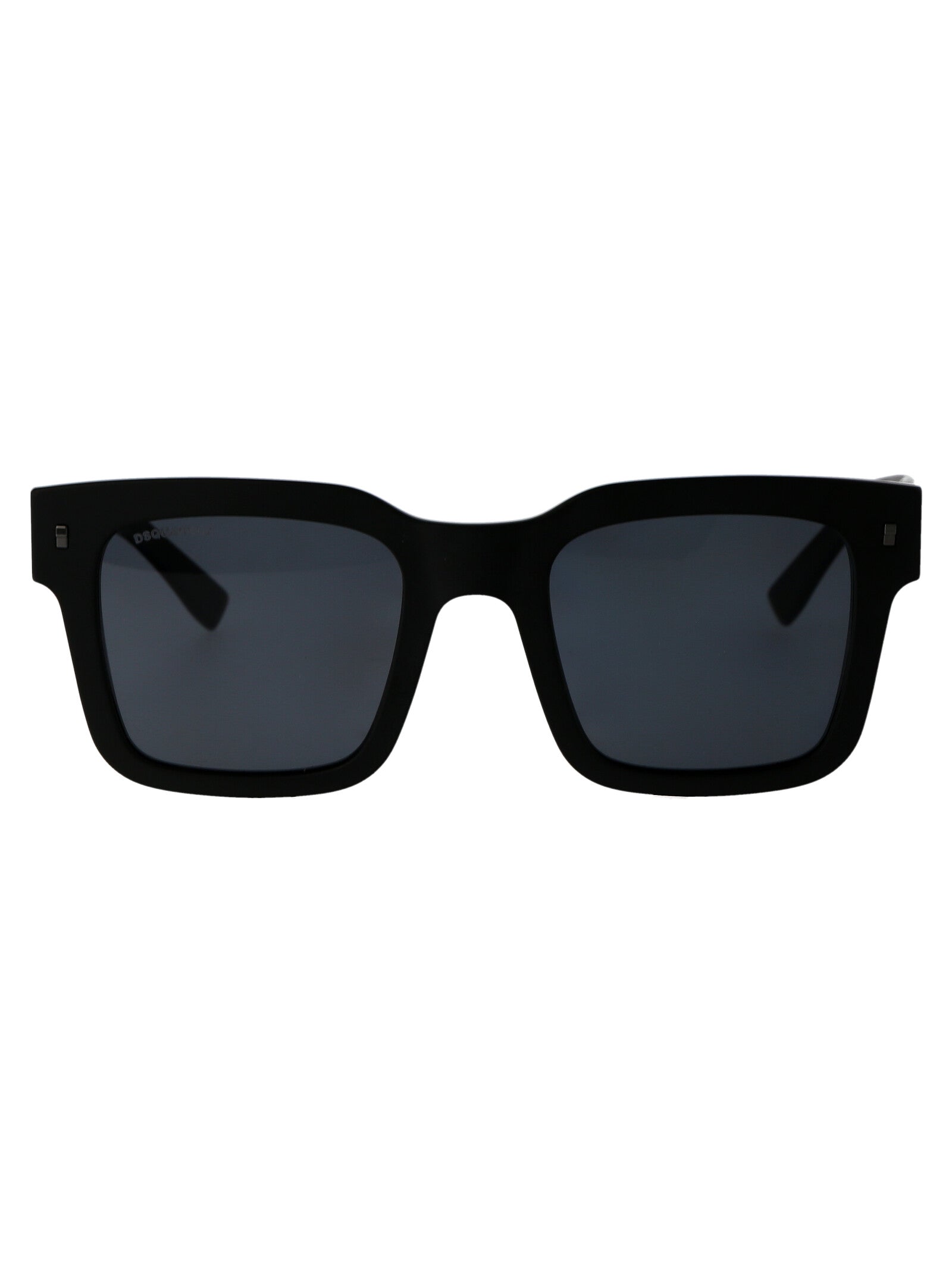 Icon 0010-S Matte Black Acetate Sunglasses