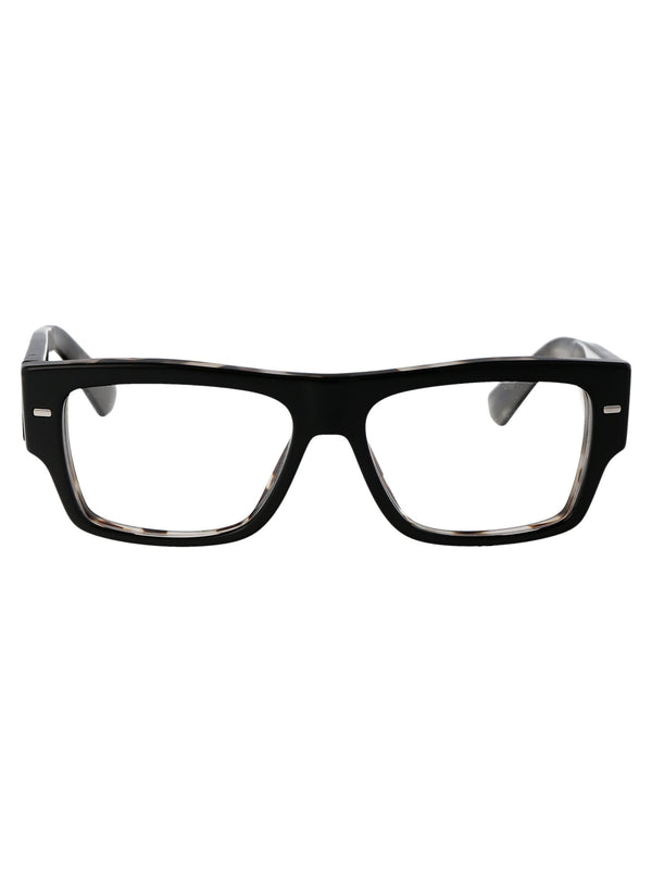 Sunglasses Black On Grey Havana Acetate Glasses & Frames