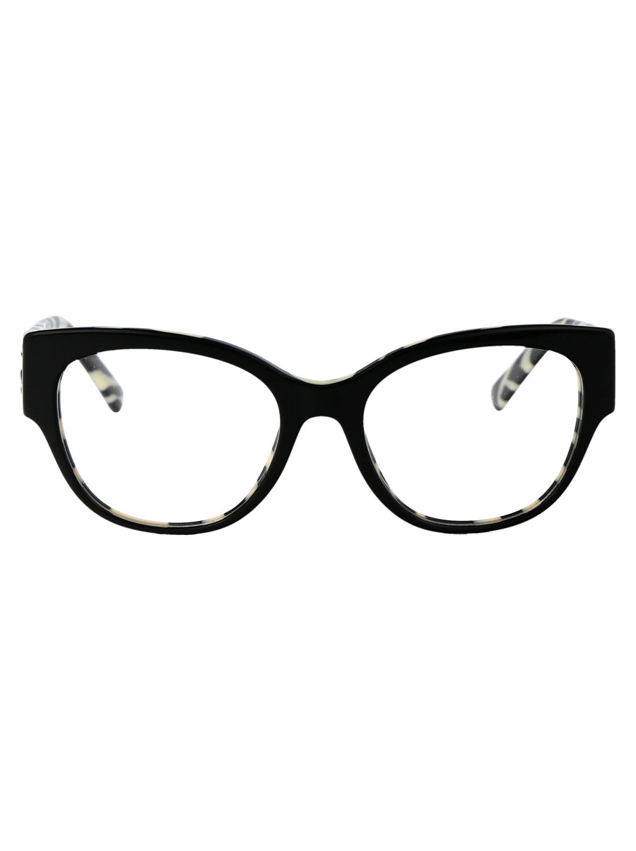 Sunglasses Black-Zebra Acetate Black/zebra Glasses & Frames