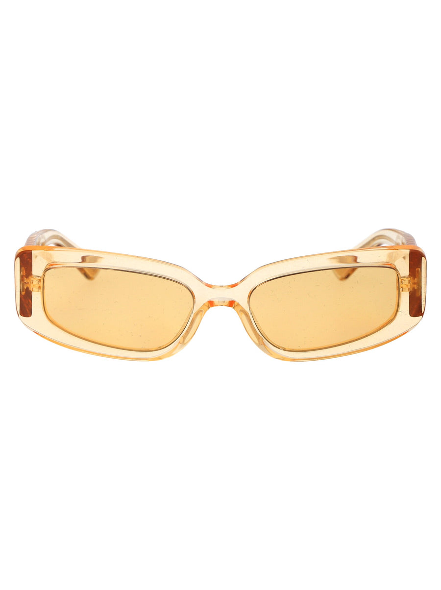 Sunglasses 0dg4445 Orange Transparent Acetate