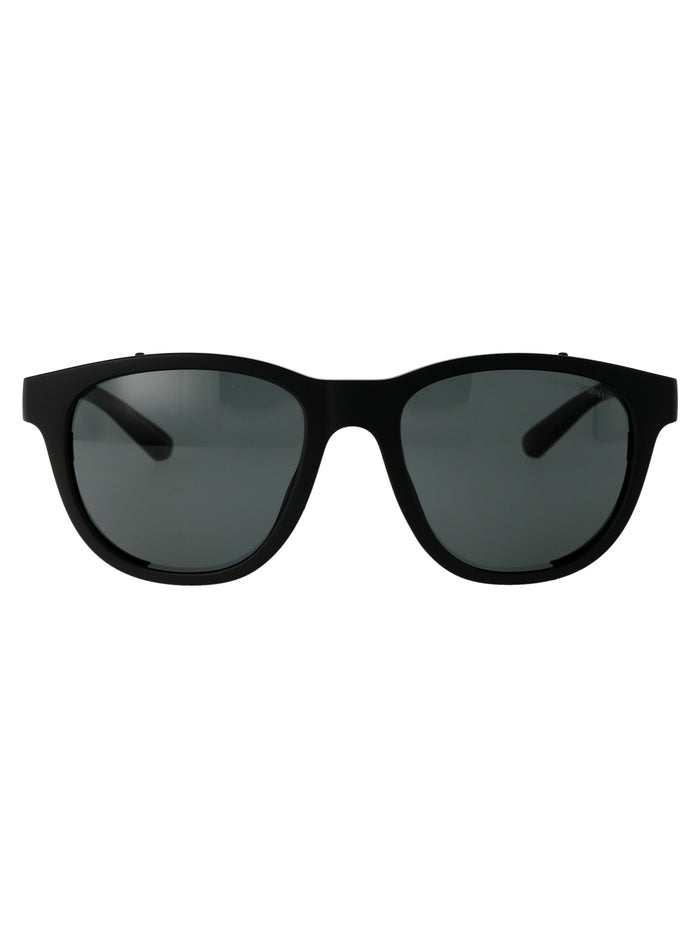 0ea4216u 500187 Matte Black Injected Sunglasses