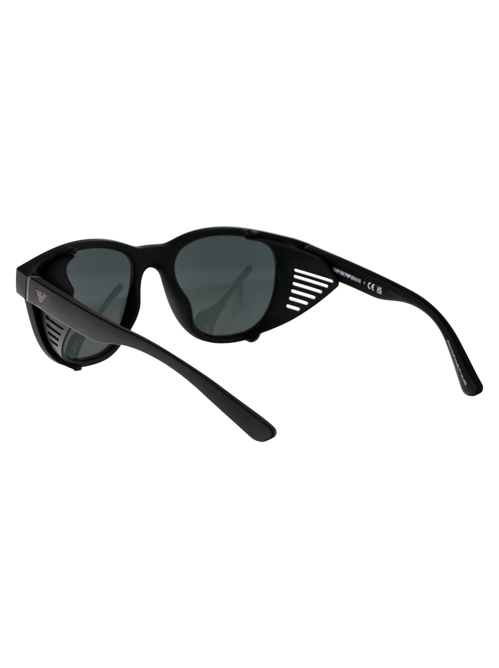 0ea4216u 500187 Matte Black Injected Sunglasses