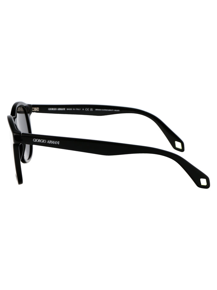 0ar8192 5875b1 Black Acetate Sunglasses