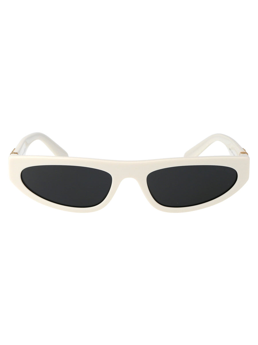 Sunglasses 0mu 07zs White-Ivory White/ivory Acetate