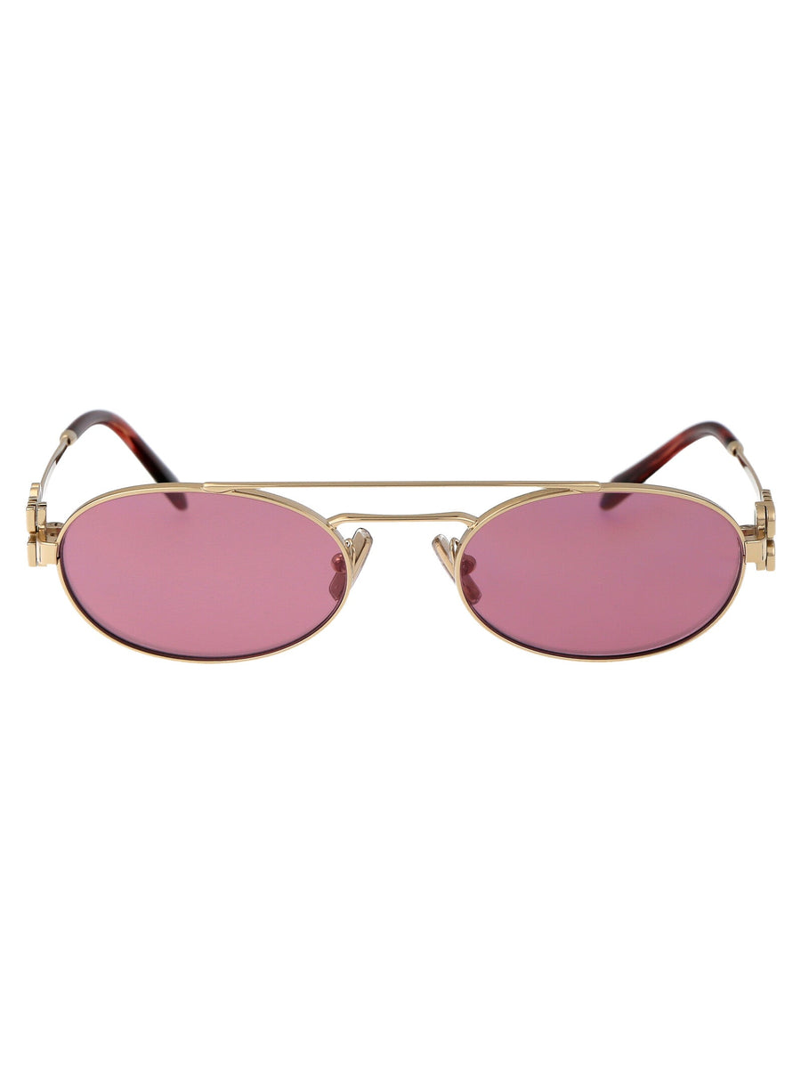 Sunglasses 0mu 54zs Pale Gold Metal