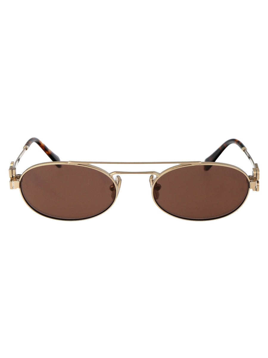 Sunglasses 0mu 54zs Pale Gold Metal
