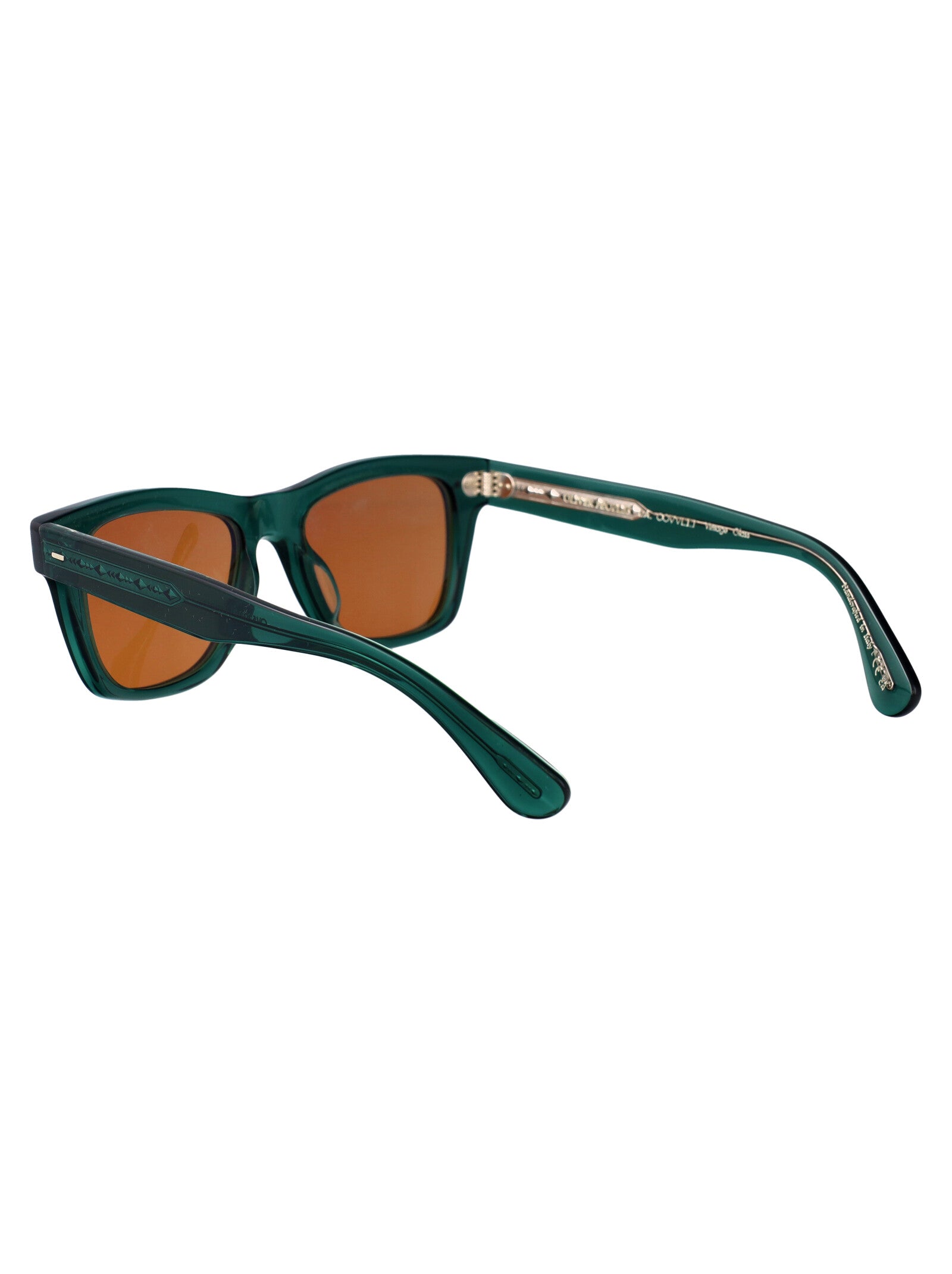 Oliver Sun 176353 Translucent Dark Teal Acetate Sunglasses