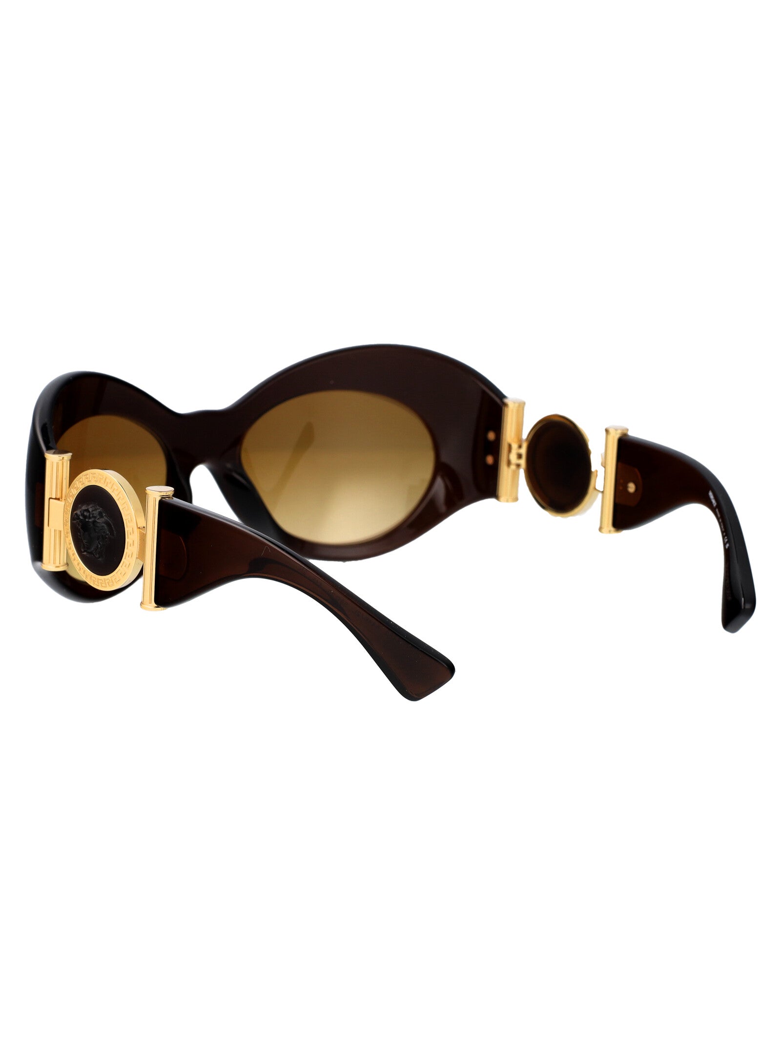 0ve4462 54462l Transparent Brown Injected Sunglasses