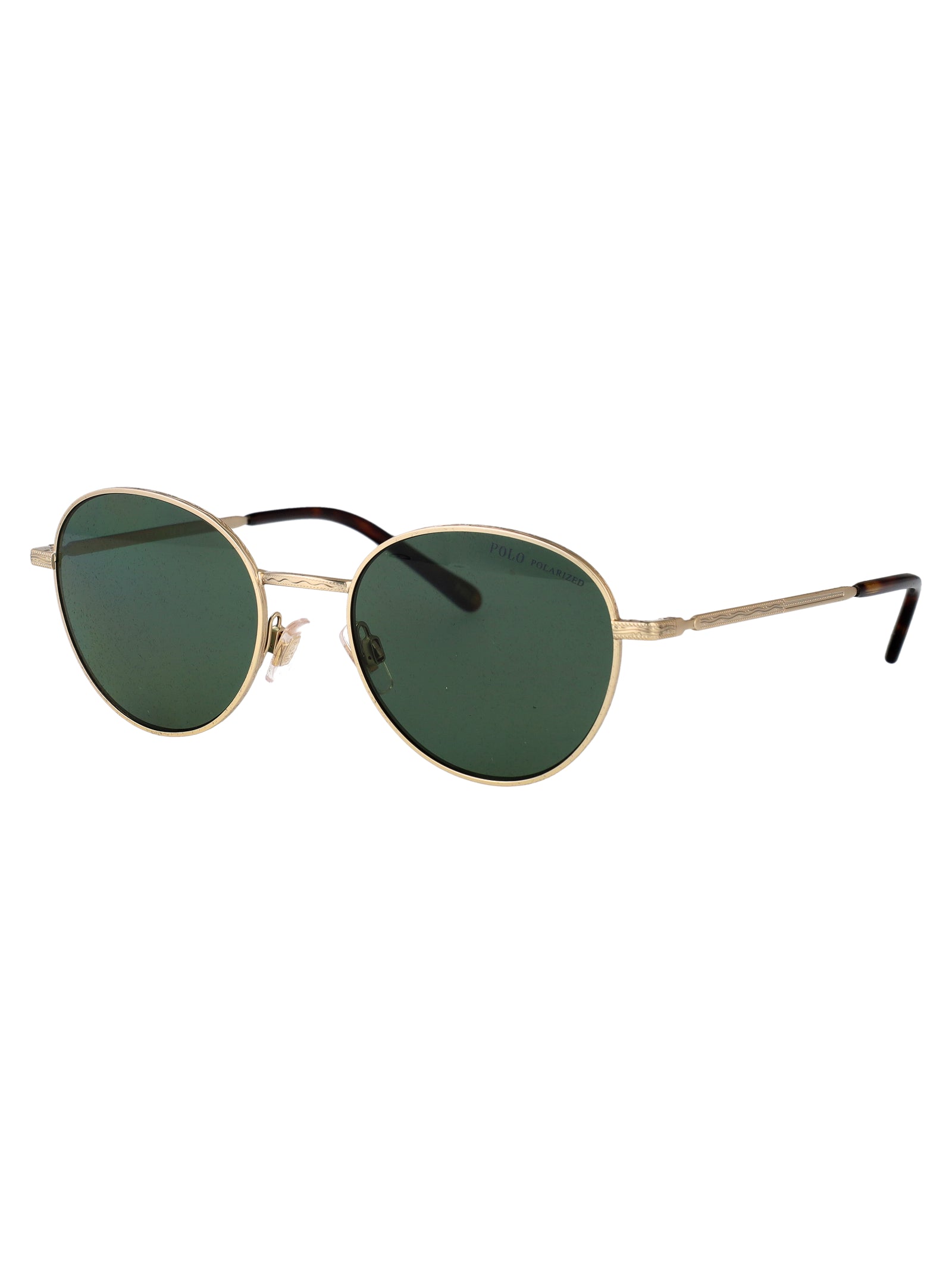 0ph3144 92119a Semi-shiny Pale Gold Metal Sunglasses