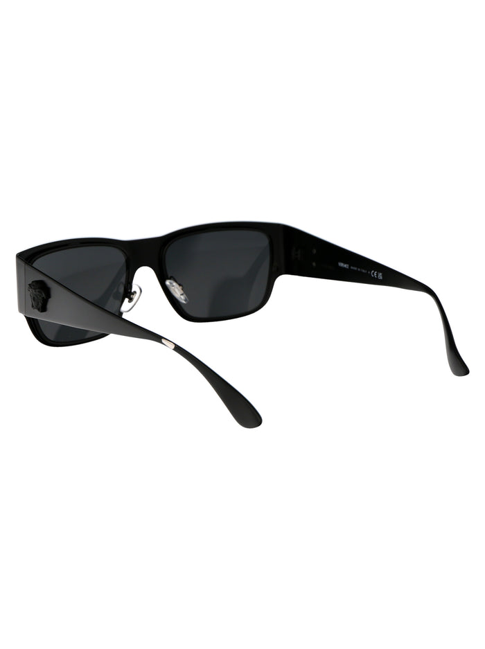 0ve2262 126187 Matte Black Metal Sunglasses