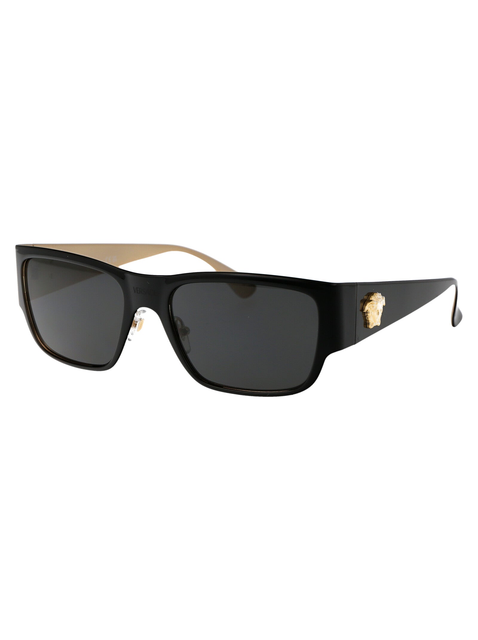 0ve2262 143387 Black Metal Sunglasses