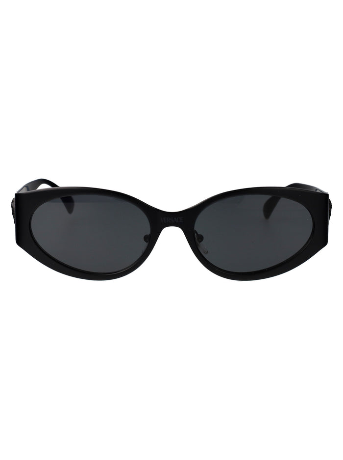 0ve2263 126187 Matte Black Metal Sunglasses