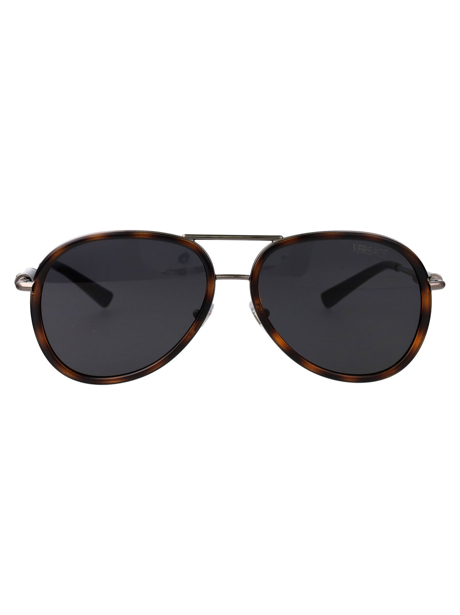Sunglasses 0ve2260 Havana Metal