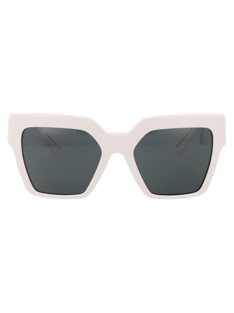 Sunglasses White Acetate