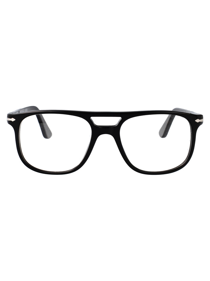0po3329v 0095 95 Black Acetate Optical