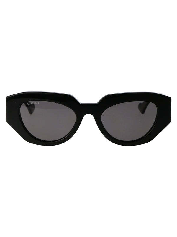 Sunglasses Gg1421s Black Acetate Black/grey