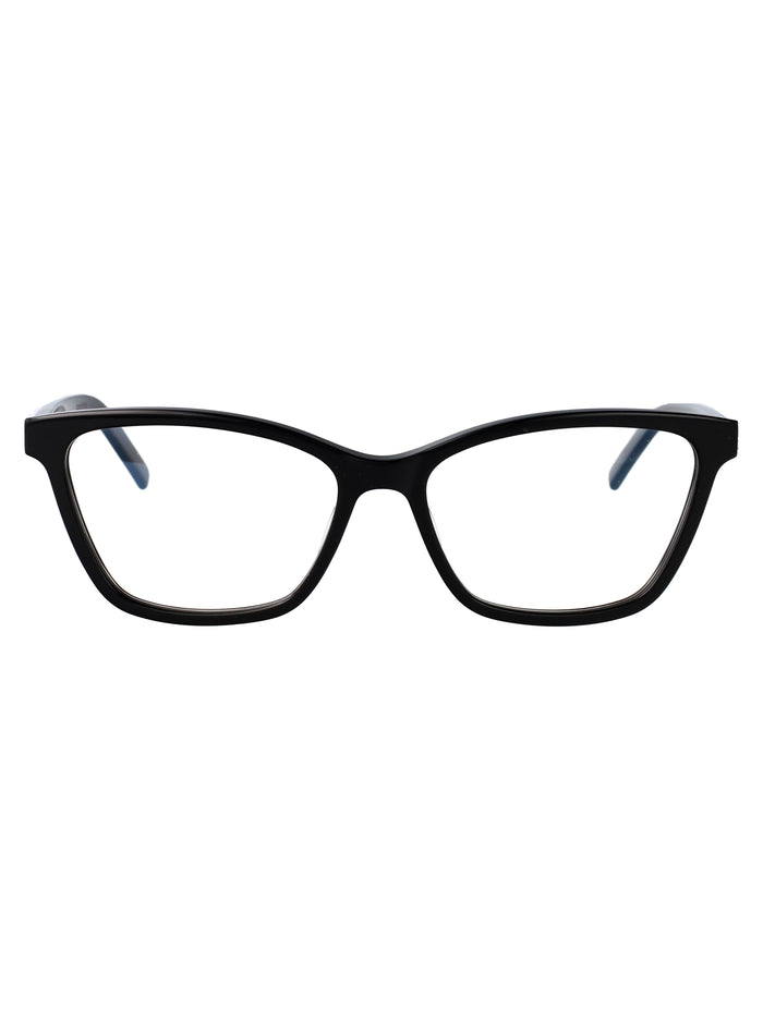 Sl M128 005 Black Transparent Acetate Optical