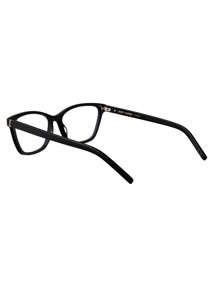 Sl M128 005 Black Transparent Acetate Optical