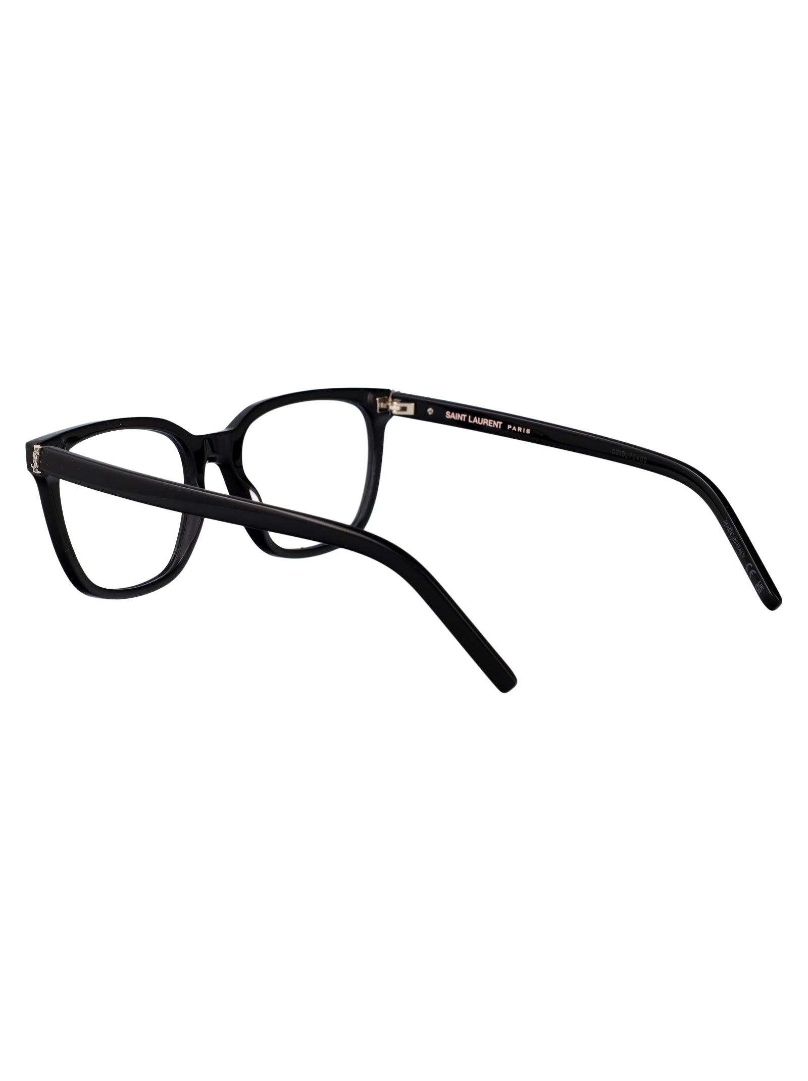 Sl M129 001 Black Transparent Acetate Optical