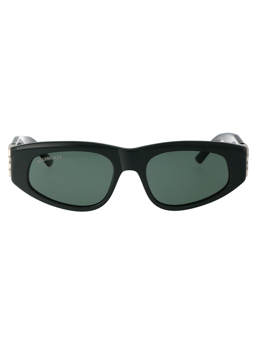 Sunglasses Acetate Green-Silver-Green Green/silver/green