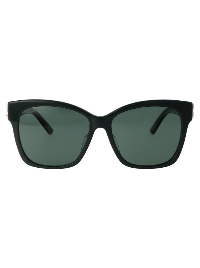014 Green Silver Acetate Sunglasses