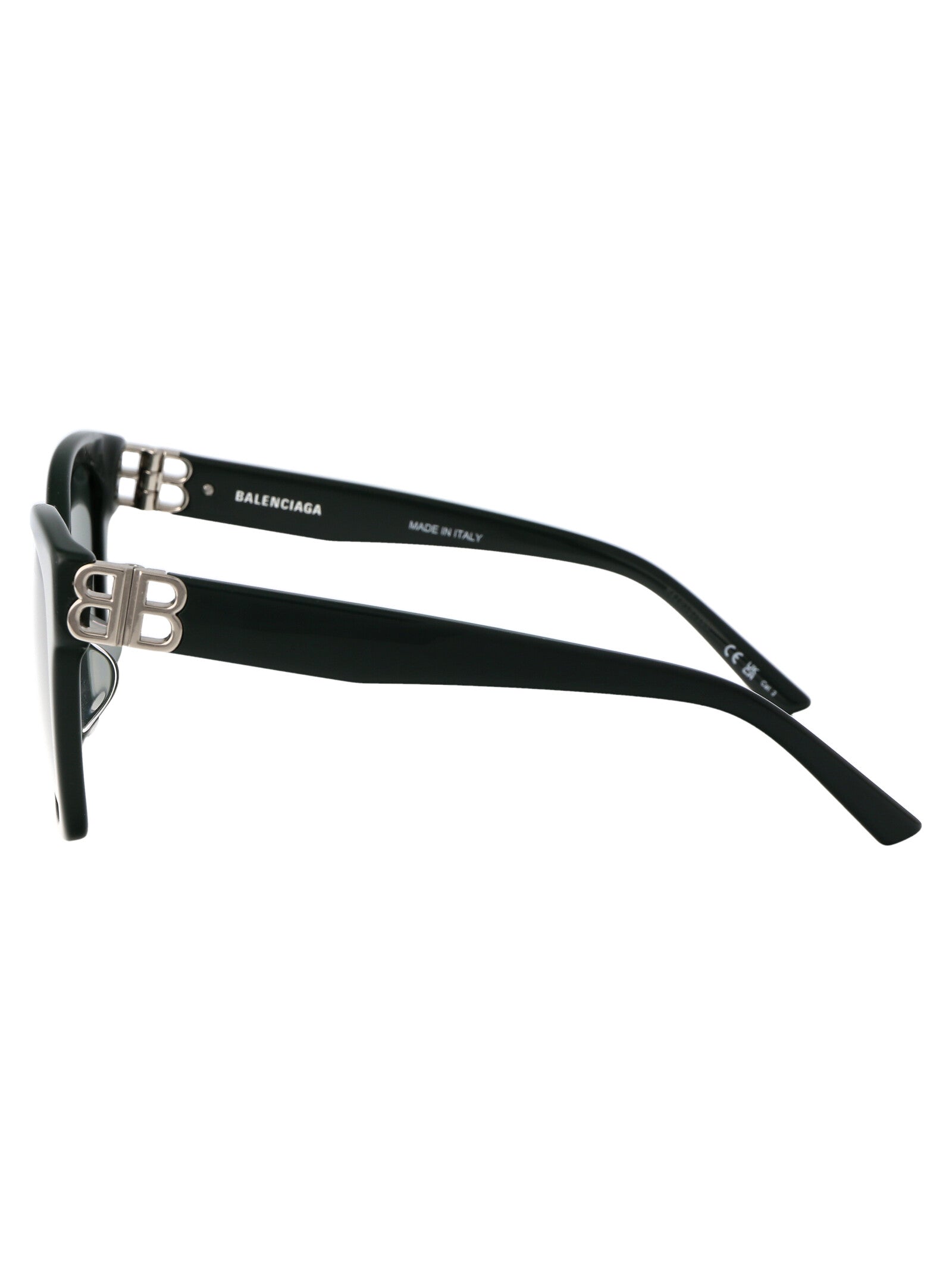 Bb0102sa 001 Black Gold Grey Acetate Sunglasses