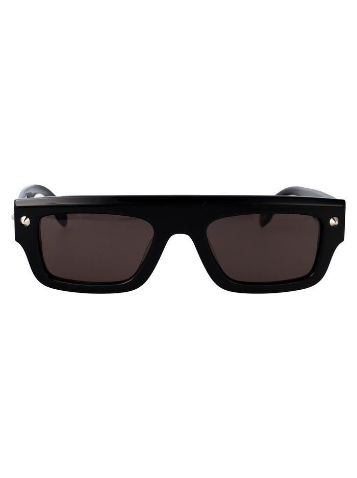 Am0427s 001 Black Grey Acetate Sunglasses