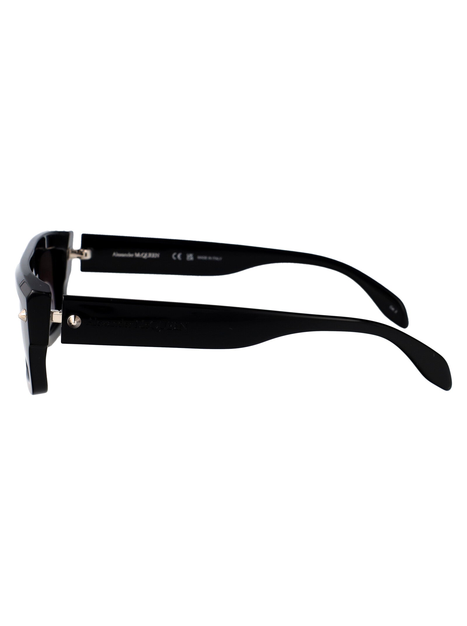 Am0427s 001 Black Grey Acetate Sunglasses