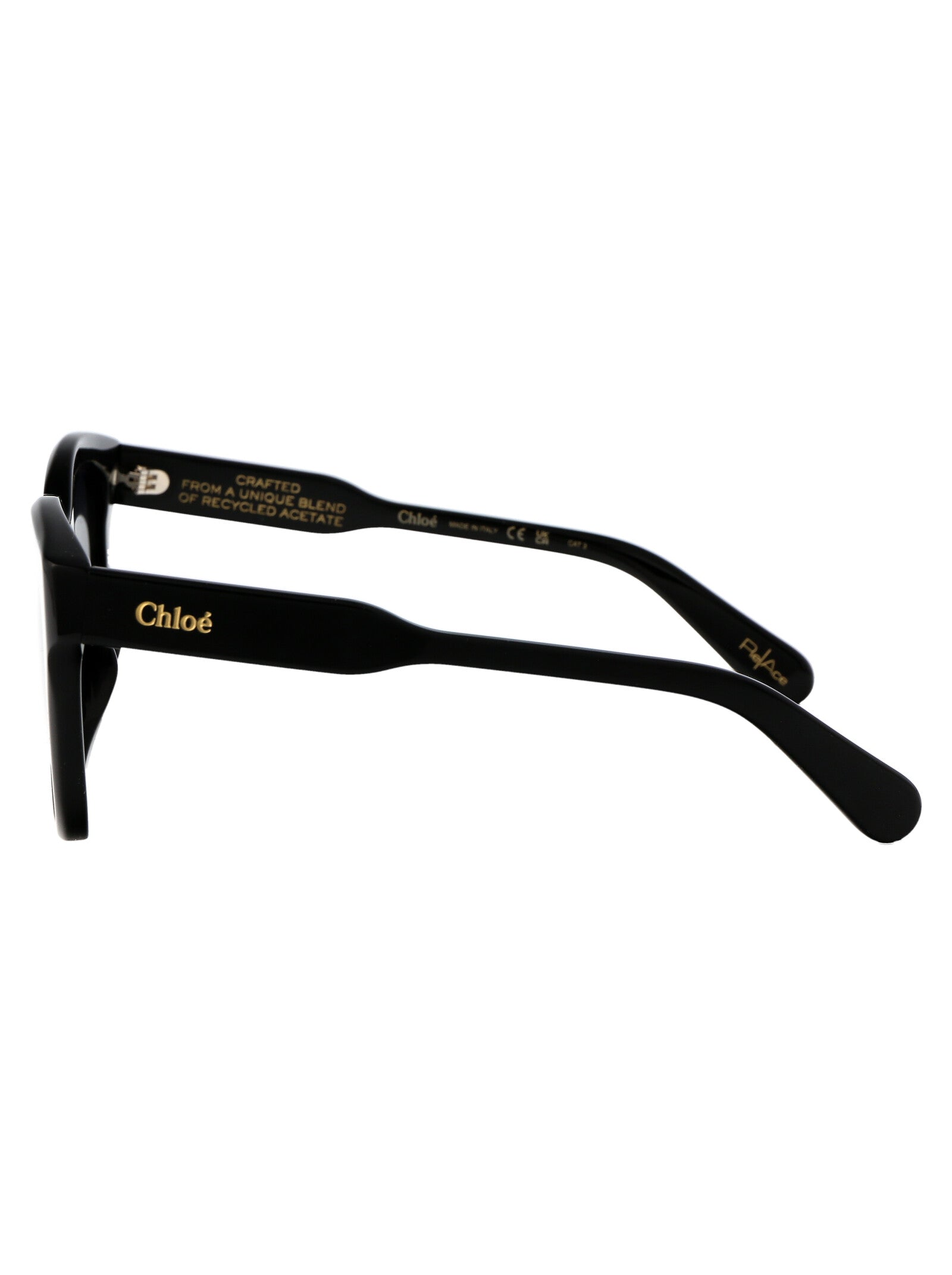 Ch0194sk 001 Black Grey Acetate Sunglasses