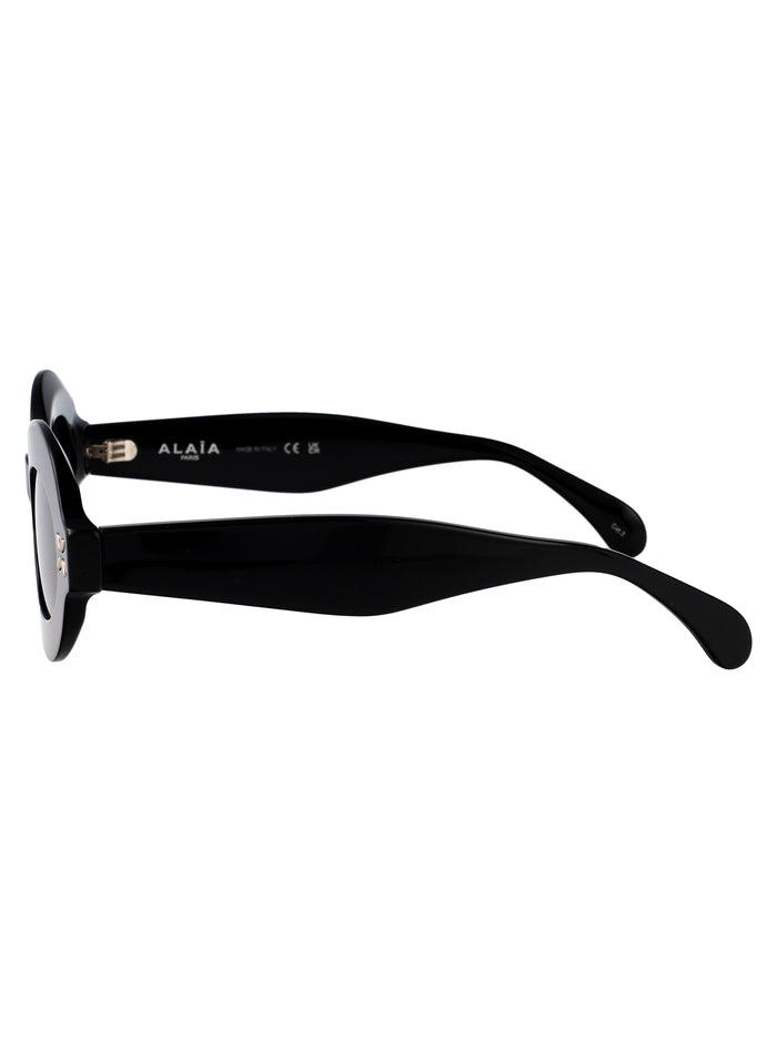 Aa0059s 001 Black Grey Acetate Sunglasses