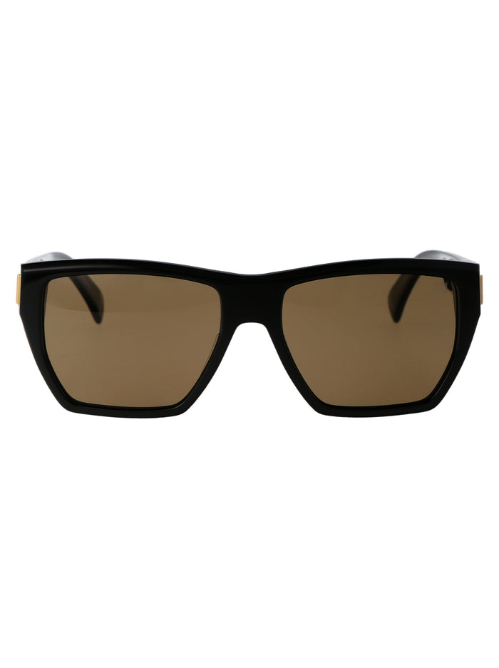 Du0031s 001 Black Brown Acetate Sunglasses