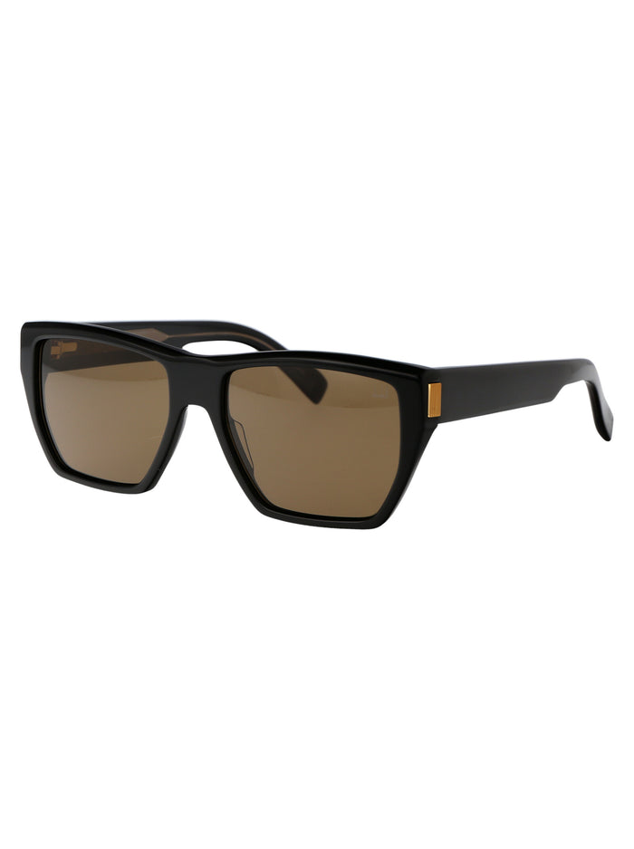Du0031s 001 Black Brown Acetate Sunglasses