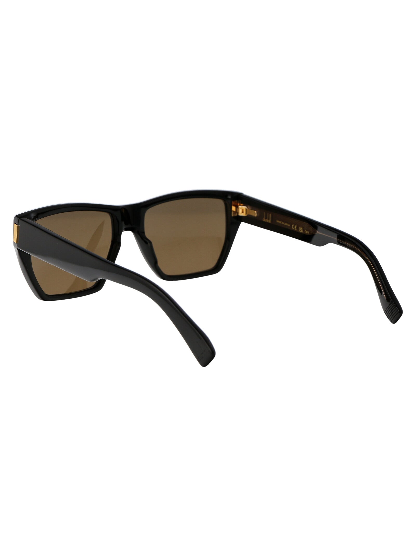 Du0031s 001 Black Brown Acetate Sunglasses