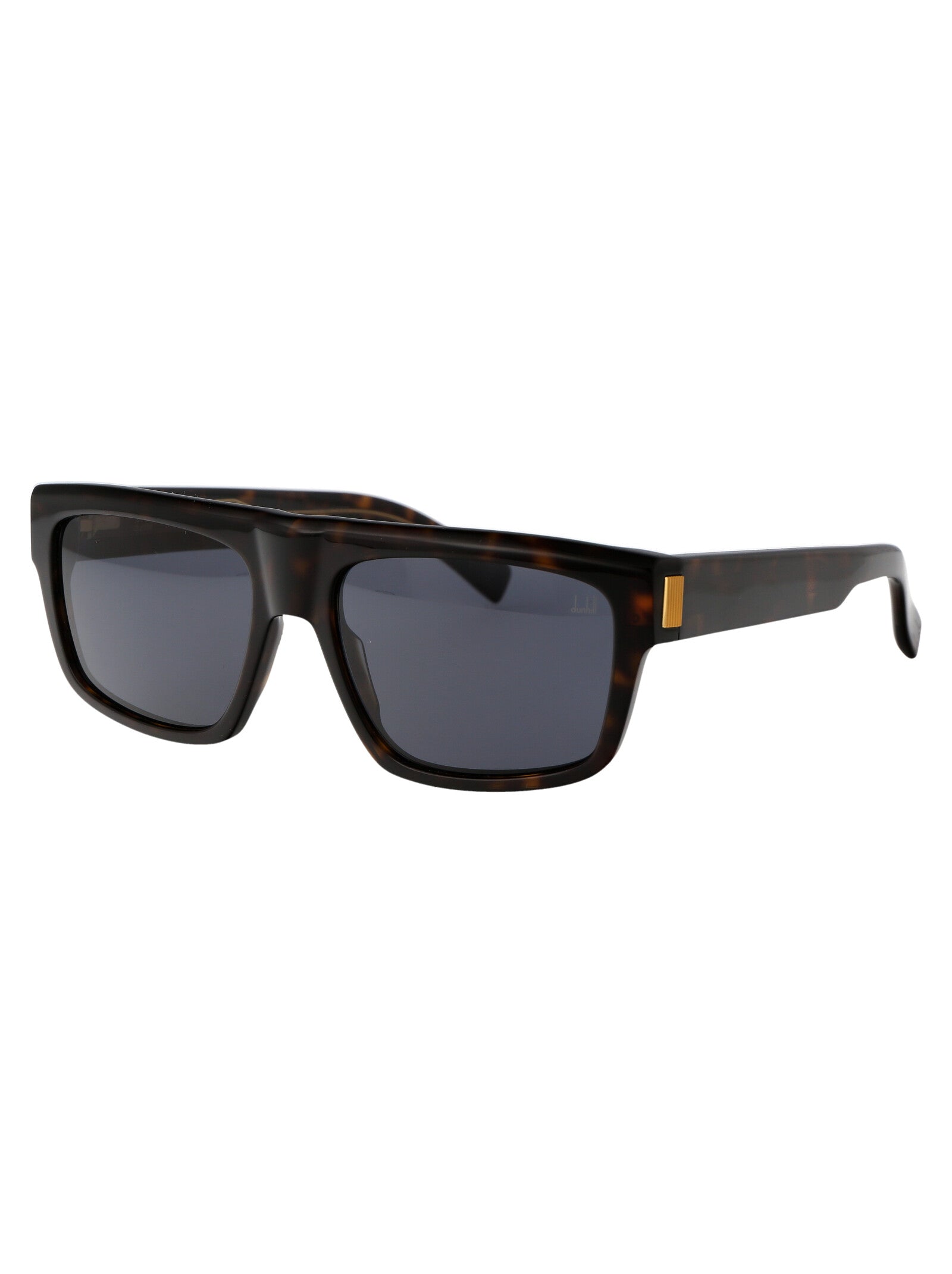 Du0054s 002 Black Gold Brown Acetate Sunglasses