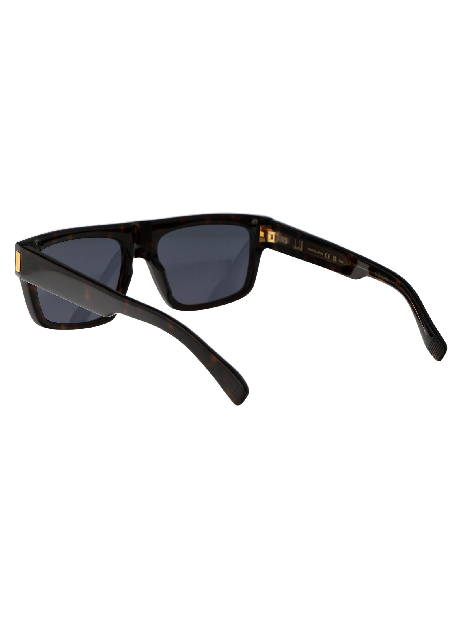 Du0054s 002 Black Gold Brown Acetate Sunglasses