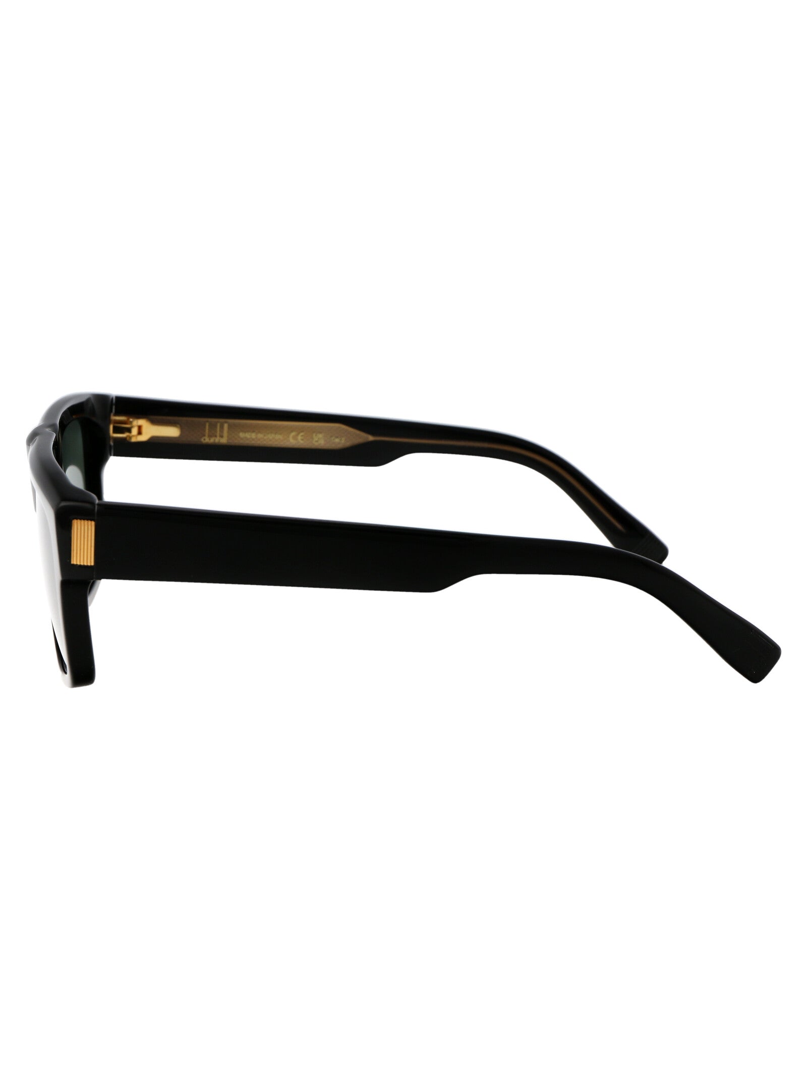 Du0055s 003 Black Green Acetate Sunglasses