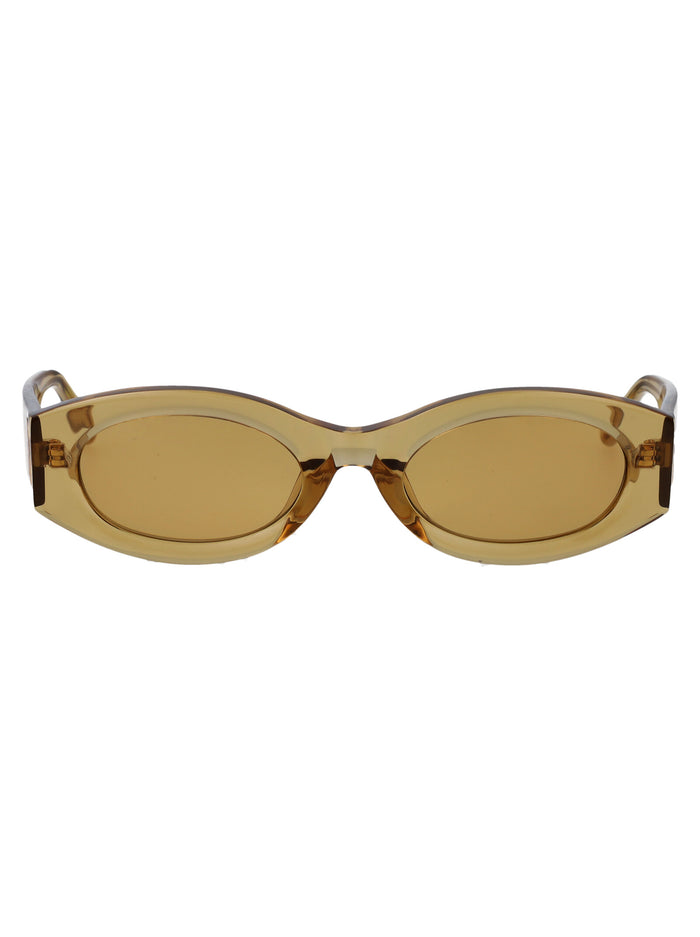 Attico38c5sun C5 Sand/gold/sand Acetate Sunglasses