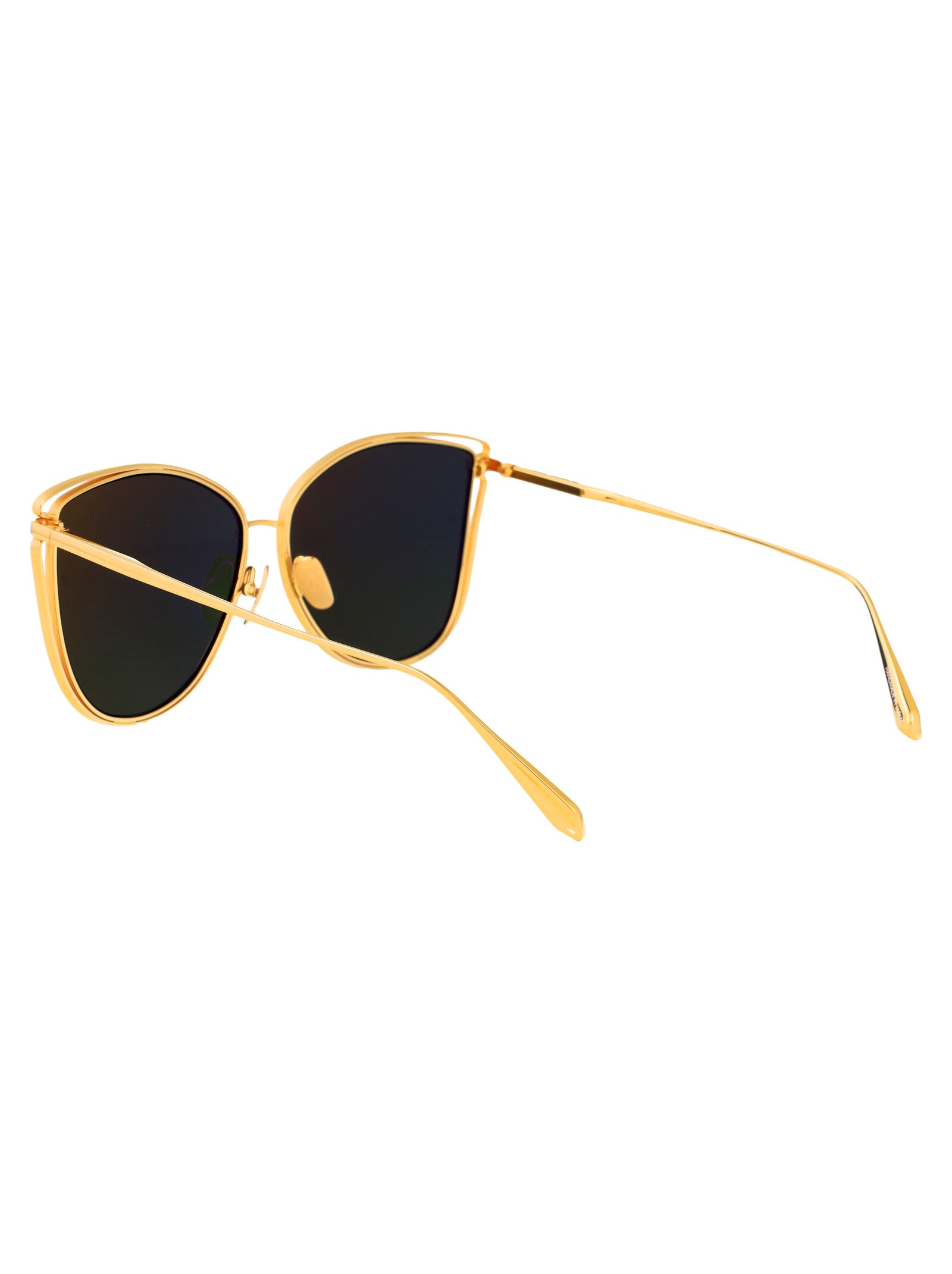 Lfl1422c3sun C3 Yellowgold/green Titanium Sunglasses