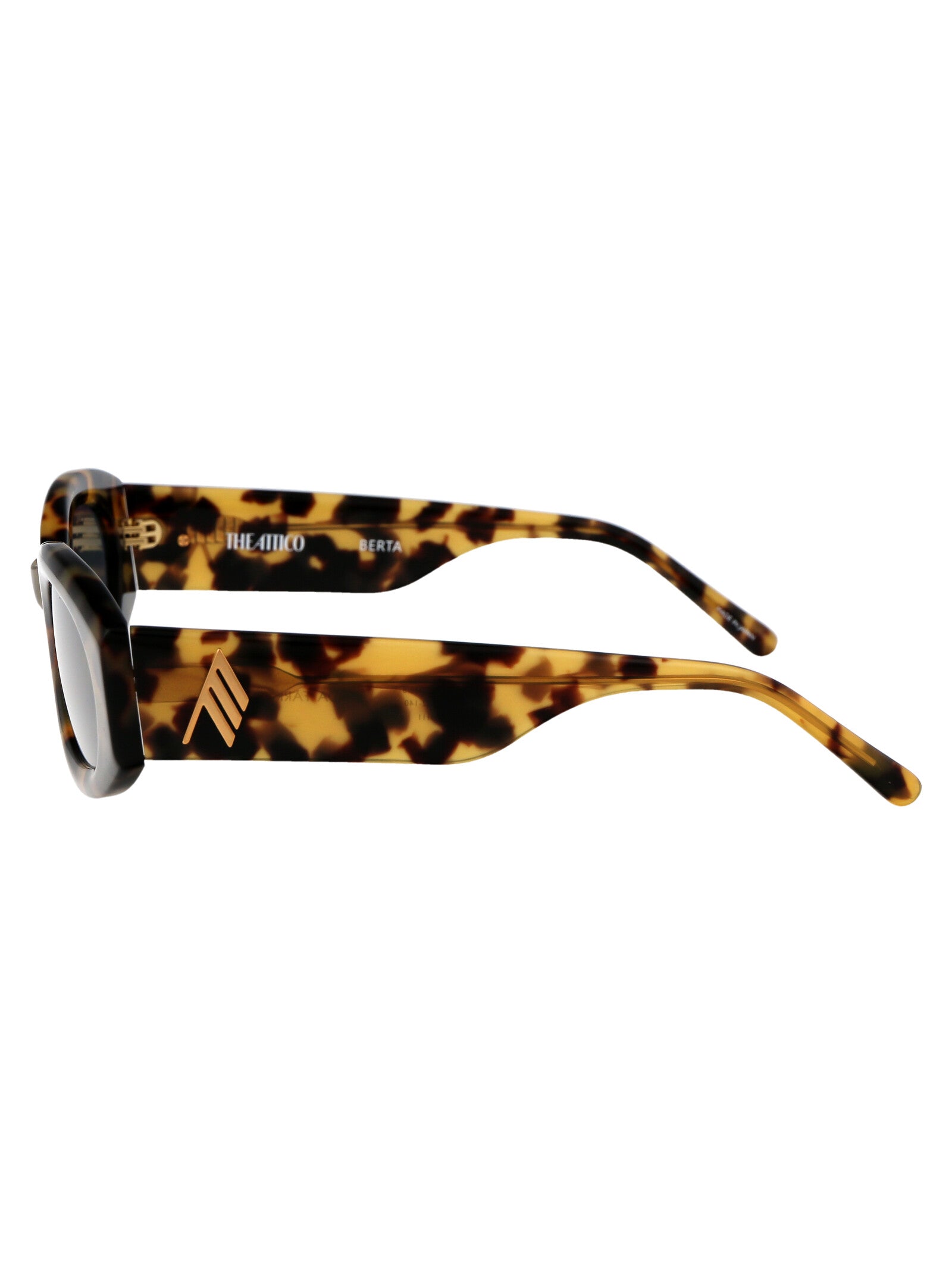 BERTA Orange/silver/orange Acetate Sunglasses