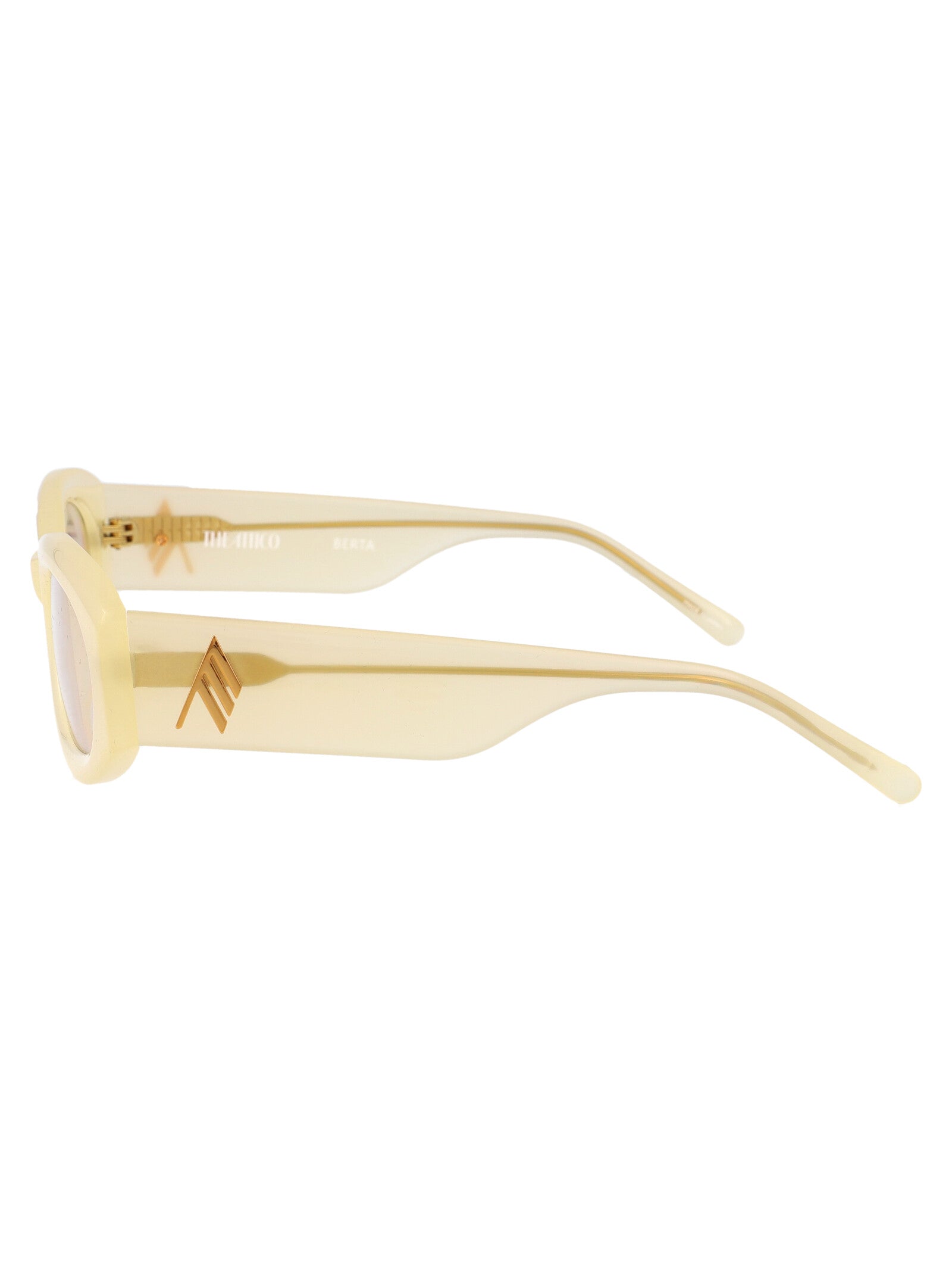 Attico38c9sun C9 Yellow/gold/yellow Acetate Sunglasses