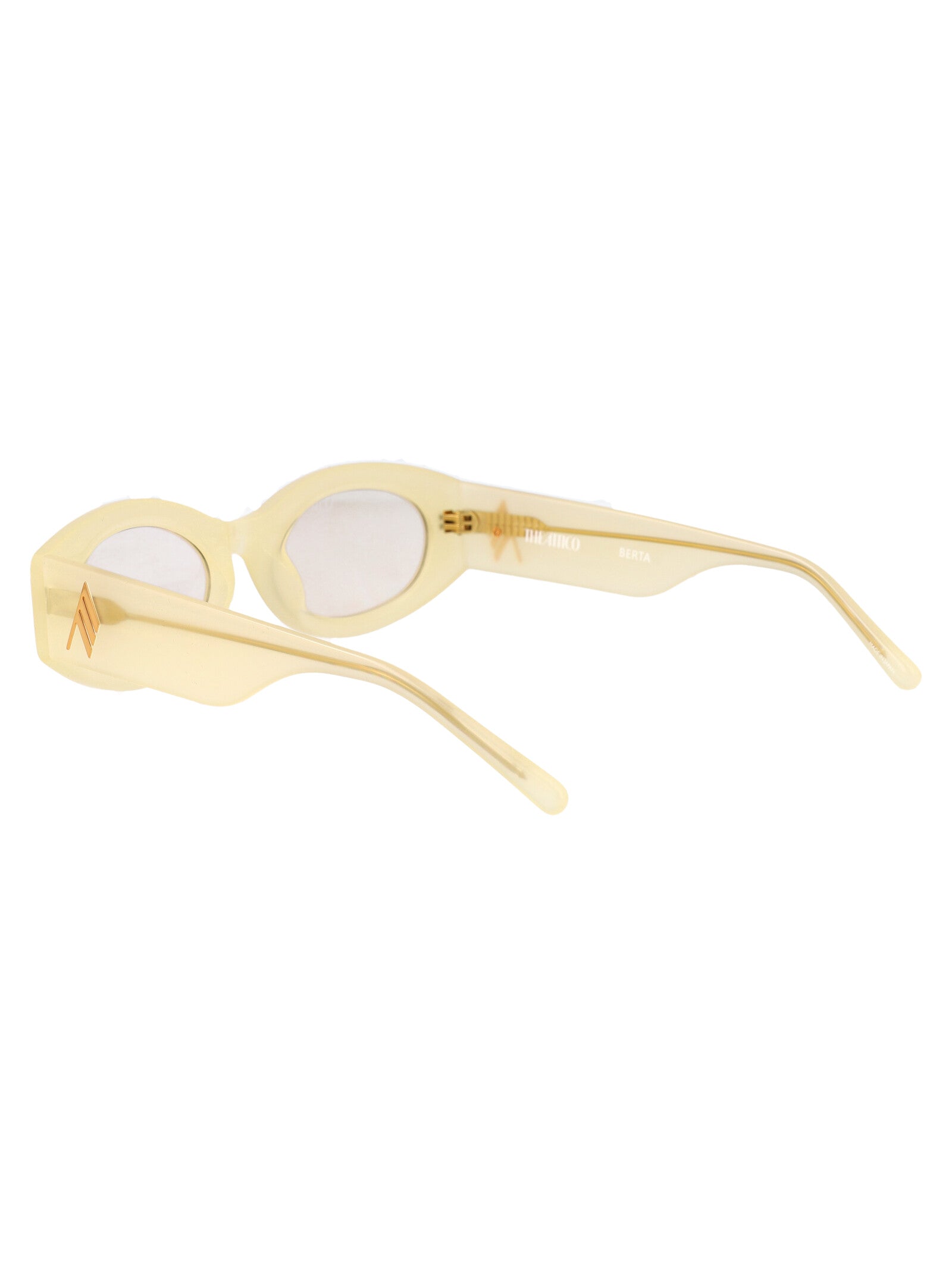 Attico38c9sun C9 Yellow/gold/yellow Acetate Sunglasses