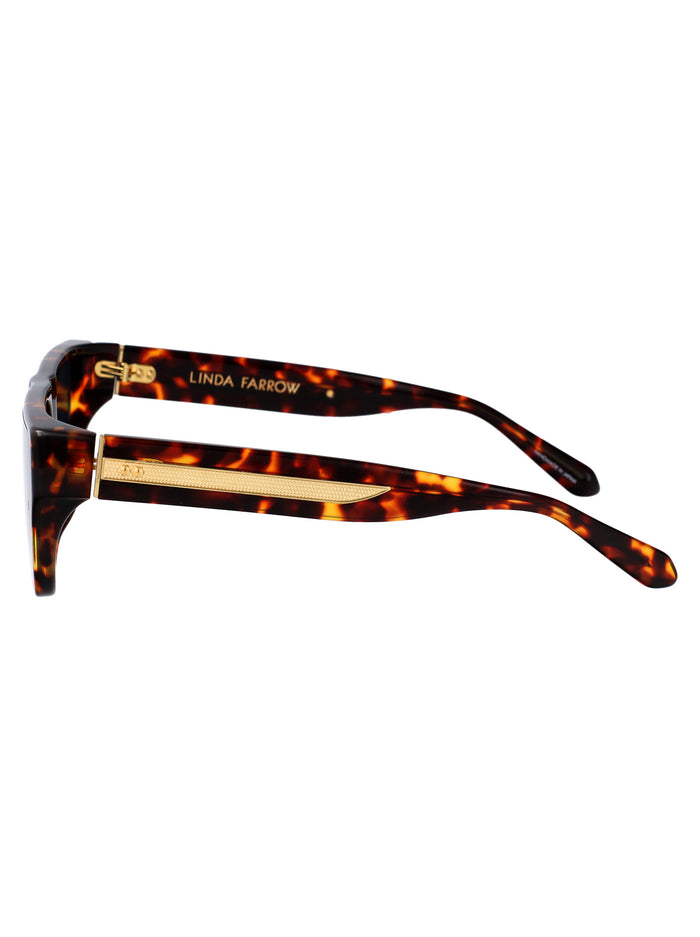 Lfl1501c3sun C3 Darkt-shell/lightgold/deepgreen Acetate Sunglasses