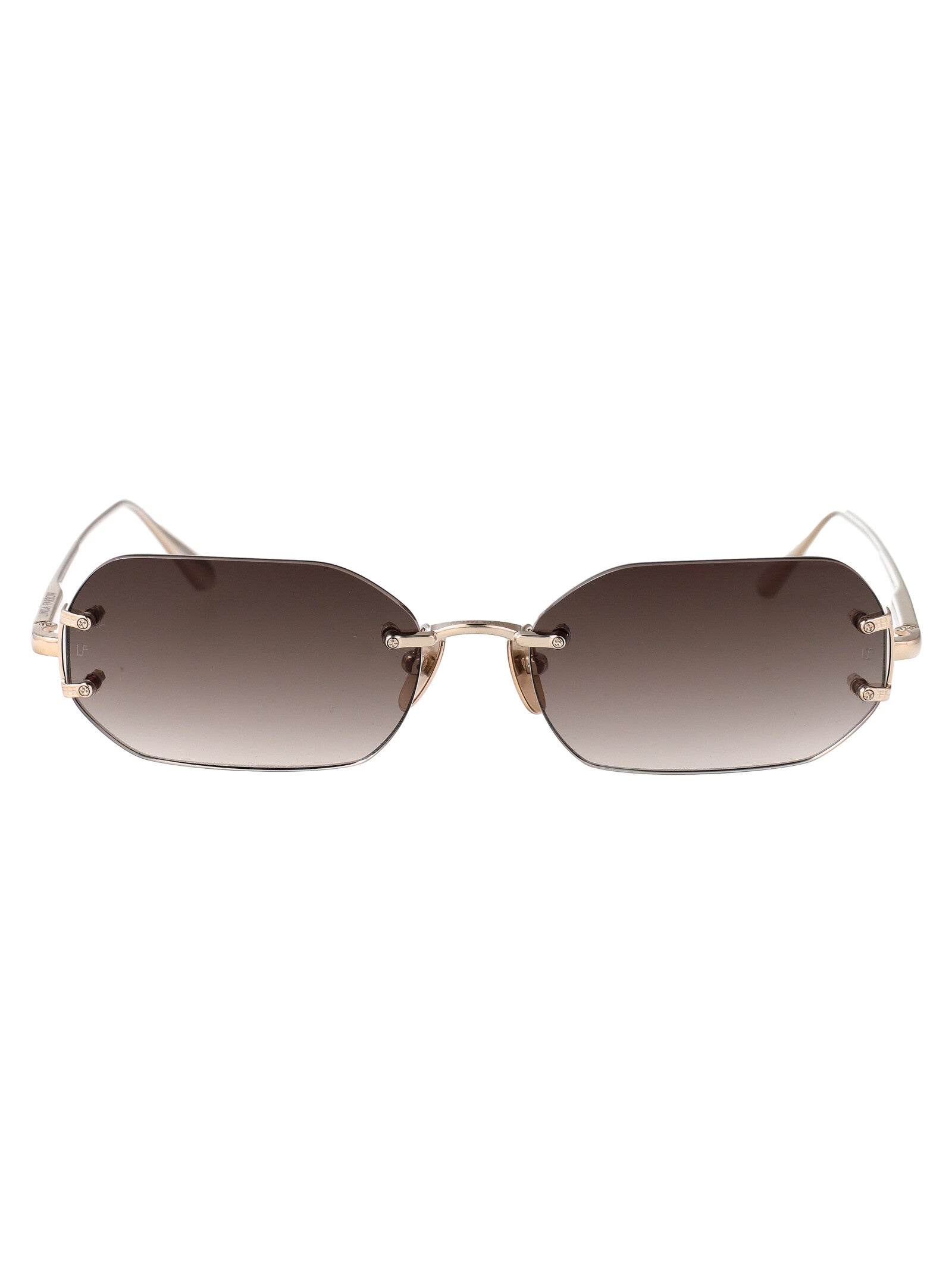 Lfl1477c3sun C3 Lightgold/mochagrad Titanium Sunglasses