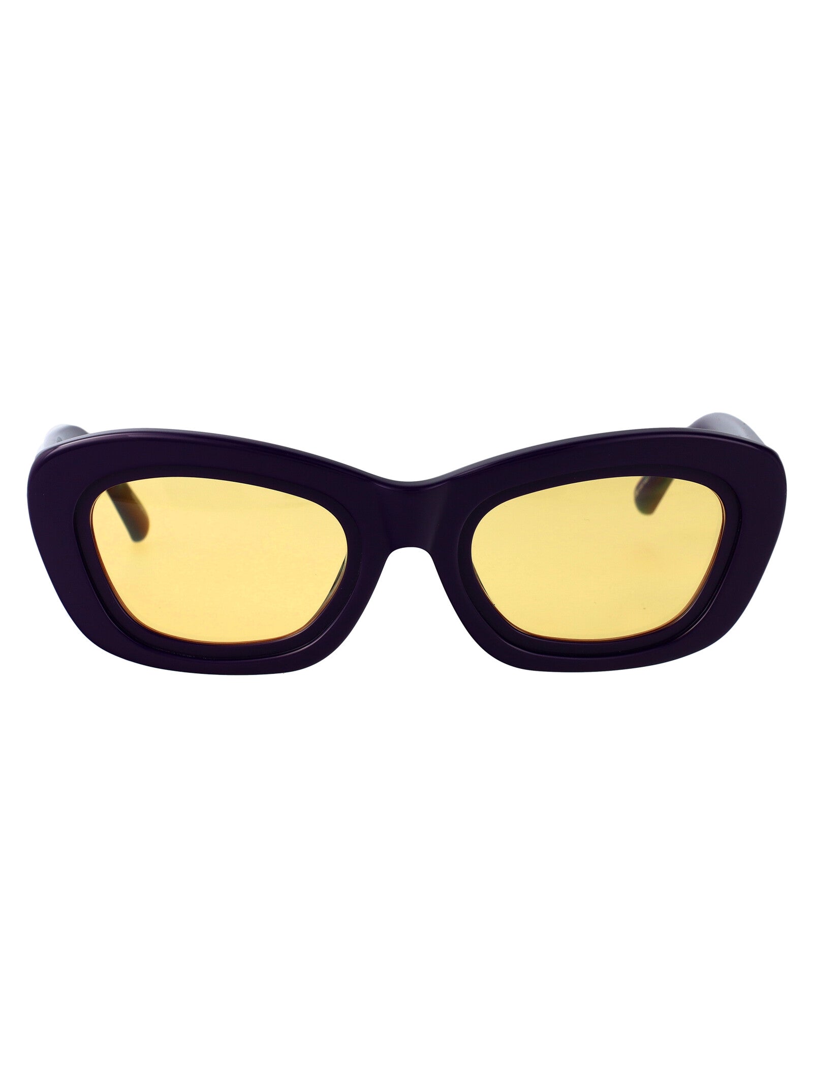 Attico63c4sun Purple/silver/yellow Acetate Sunglasses
