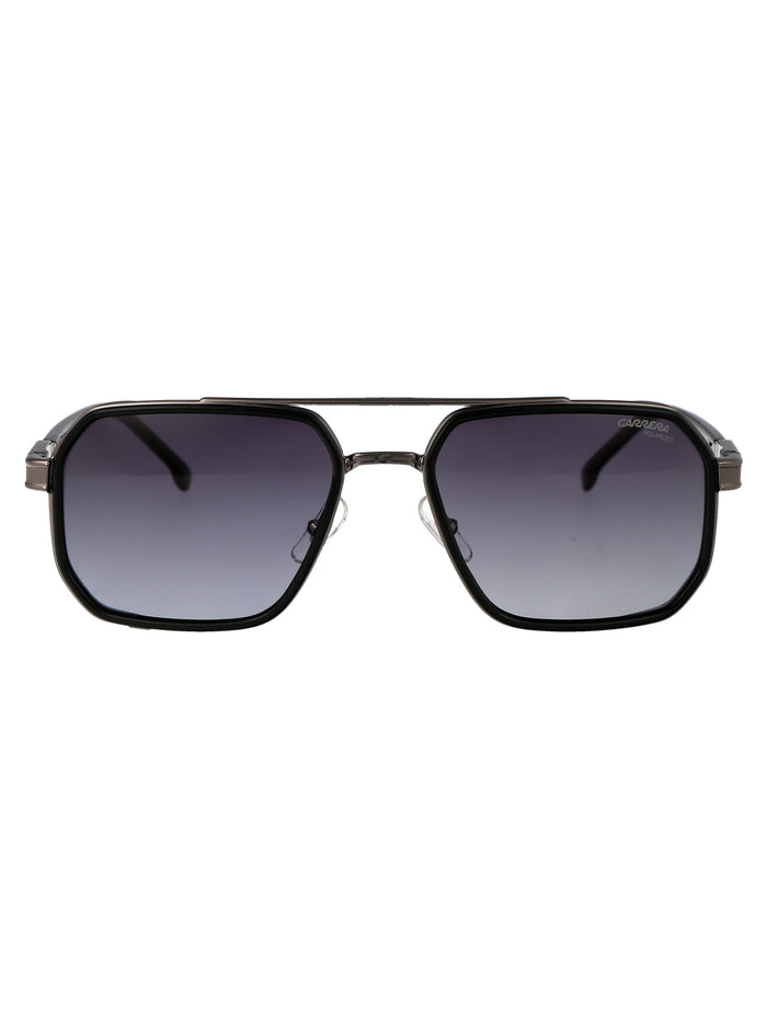 Carrera 1069-S Black Dark Ruthenium Stainless Steel Sunglasses