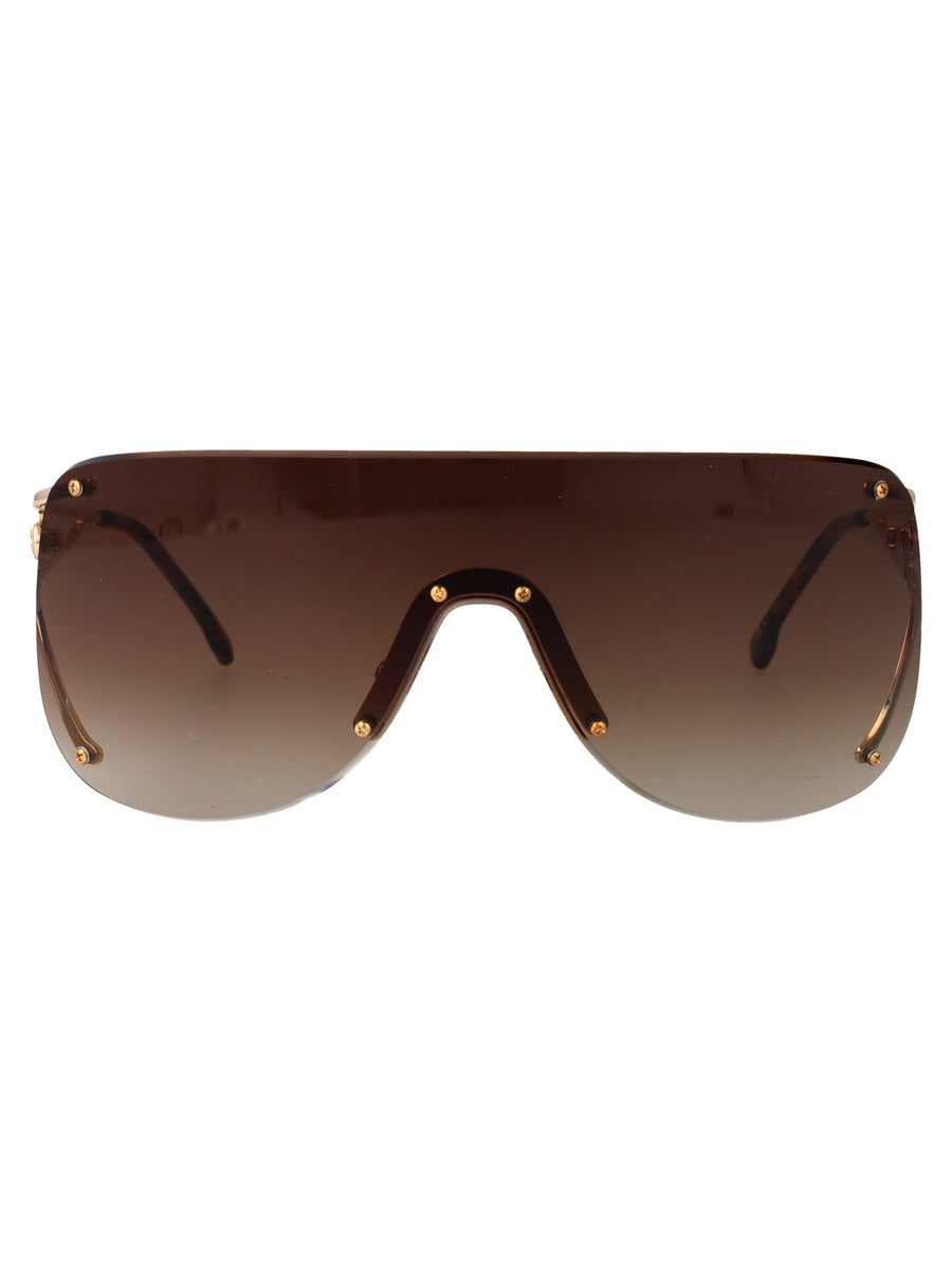 Sunglasses Brown Metal Frame