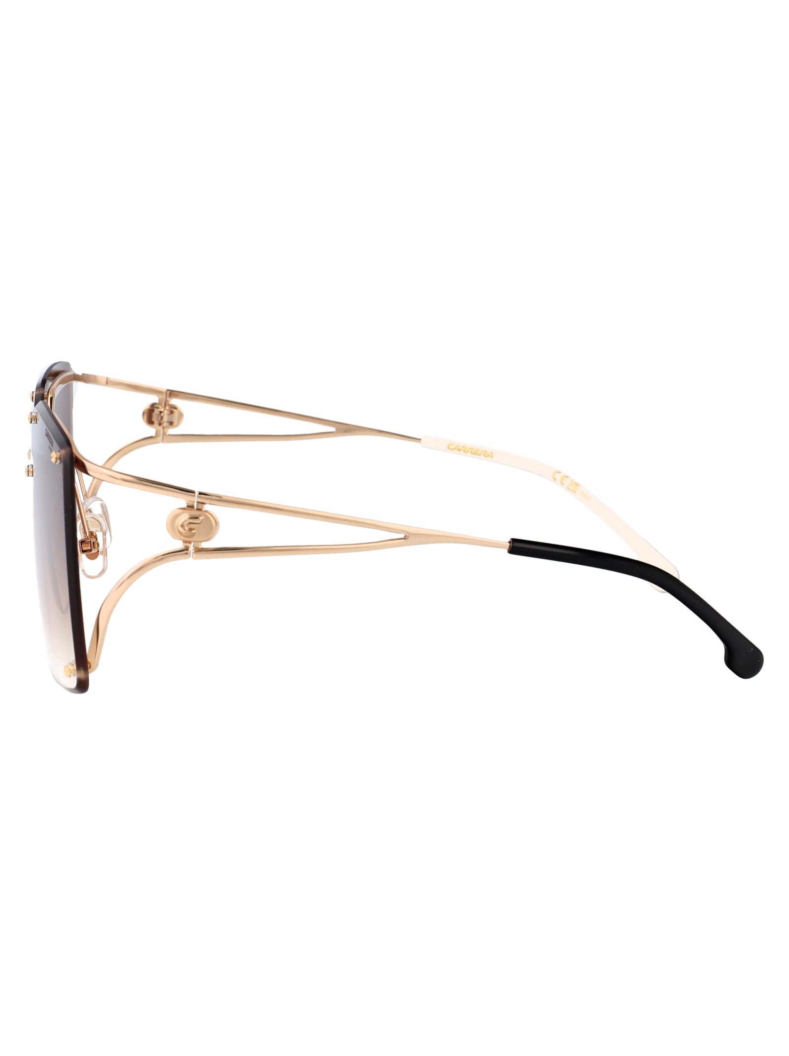 Carrera 3041-S Blue Gold Stainless Steel Sunglasses
