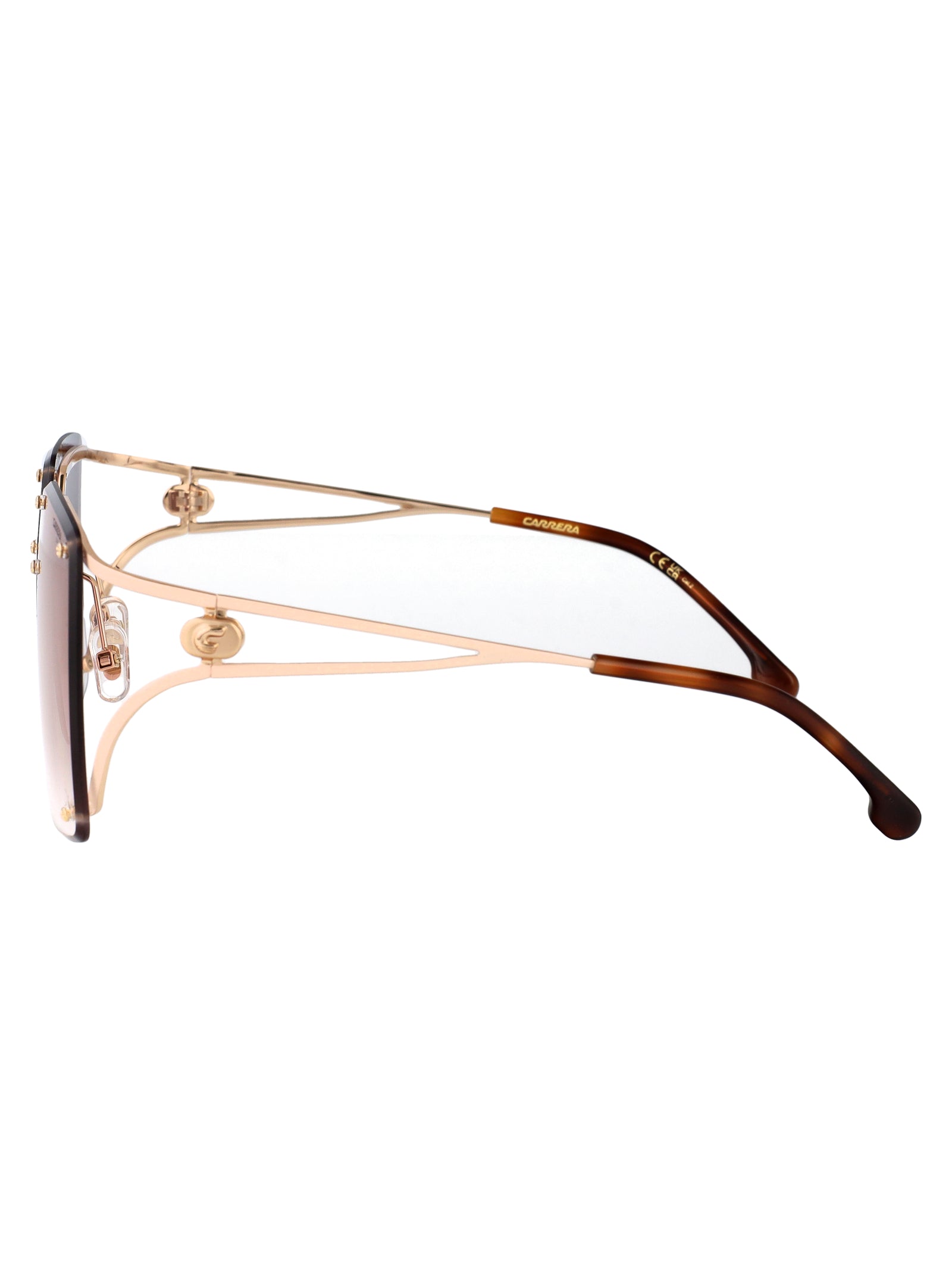 Carrera 3041-S Blue Gold Stainless Steel Sunglasses